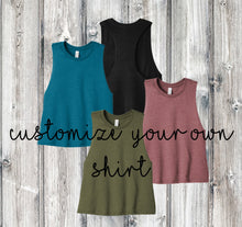 Charger l'image dans la galerie, Custom Printed Womens Cropped Tank Racerback - Jittybo's Custom Clothing & Embroidery