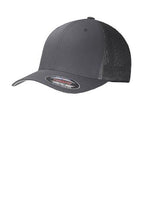 Charger l'image dans la galerie, Custom Embroidered FlexFit Trucker Hat / Personalized Trucker Hat Add Your Logo or Text - Jittybo's Custom Clothing & Embroidery