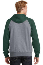 Load image into Gallery viewer, Custom Printed Raglan Colorblock Pullover Hooded Sweatshirt Add Your Logo or Text - Jittybo's Custom Clothing & Embroidery