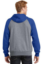 Load image into Gallery viewer, Custom Printed Raglan Colorblock Pullover Hooded Sweatshirt Add Your Logo or Text - Jittybo's Custom Clothing & Embroidery