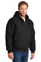 画像をギャラリービューアに読み込む, CUSTOM Embroidered Washed Duck Cloth Insulated Hooded Work Jacket - Jittybo's Custom Clothing & Embroidery