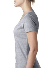 Charger l'image dans la galerie, Custom Printed Womens V-Neck T-Shirt Add Your Logo or Text - Jittybo's Custom Clothing & Embroidery