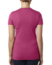 Charger l'image dans la galerie, Custom Printed Womens V-Neck T-Shirt Add Your Logo or Text - Jittybo's Custom Clothing & Embroidery