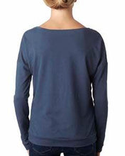 Charger l'image dans la galerie, Custom Embroidered Womens French Terry Long-Sleeve Scoop Add Your Logo or Text - Jittybo's Custom Clothing & Embroidery