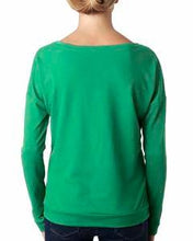 Charger l'image dans la galerie, Custom Embroidered Womens French Terry Long-Sleeve Scoop Add Your Logo or Text - Jittybo's Custom Clothing & Embroidery