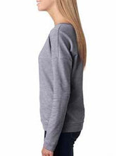 Charger l'image dans la galerie, Custom Embroidered Womens French Terry Long-Sleeve Scoop Add Your Logo or Text - Jittybo's Custom Clothing & Embroidery