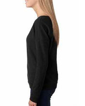 Charger l'image dans la galerie, Custom Embroidered Womens French Terry Long-Sleeve Scoop Add Your Logo or Text - Jittybo's Custom Clothing & Embroidery