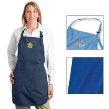 Charger l'image dans la galerie, Custom Embroidered Full-Length Apron Add Your Logo or Text - Jittybo's Custom Clothing & Embroidery