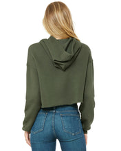 Charger l'image dans la galerie, Custom Embroidered Womens Bella+Canvas Cropped Fleece Hoodie ADD your text or logo - Jittybo's Custom Clothing & Embroidery