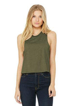 Charger l'image dans la galerie, Custom Printed Womens Cropped Tank Racerback - Jittybo's Custom Clothing & Embroidery