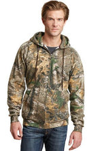 Load image into Gallery viewer, CUSTOM Embroidered Realtree Full-Zip Hooded Sweatshirt - Jittybo's Custom Clothing & Embroidery