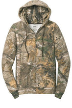 Load image into Gallery viewer, CUSTOM Embroidered Realtree Full-Zip Hooded Sweatshirt - Jittybo's Custom Clothing & Embroidery