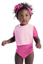 画像をギャラリービューアに読み込む, Custom Printed Rabbit Skin Infant Premium Jersey Bib Add Your Logo or Text - Jittybo's Custom Clothing & Embroidery