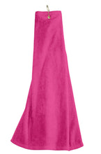 Charger l'image dans la galerie, Custom Embroidered Grommeted Tri-Fold Golf Towel Add Your Logo or Text - Jittybo's Custom Clothing & Embroidery