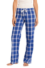 Charger l'image dans la galerie, Custom Women's Embroidered Flannel Plaid Pants ADD YOUR LOGO OR TEXT Women's Pajamas - Jittybo's Custom Clothing & Embroidery