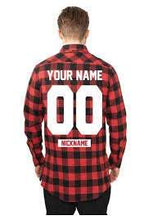 画像をギャラリービューアに読み込む, Custom Embroidered Men's Flannel Shirt - Jittybo's Custom Clothing & Embroidery