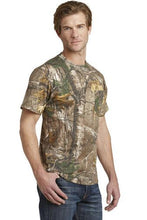 Load image into Gallery viewer, CUSTOM Embroidered Camo Tshirt with Pocket / Custom Hunting Shirt / Camo Shirt / Hunting Shirt / Deer Hunter / Embroidered Camo t-shirt - Jittybo's Custom Clothing & Embroidery