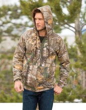 Load image into Gallery viewer, CUSTOM Embroidered Realtree Full-Zip Hooded Sweatshirt - Jittybo's Custom Clothing & Embroidery