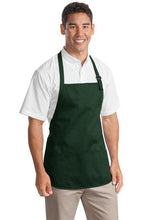 画像をギャラリービューアに読み込む, Custom EMBROIDERED Medium-Length Apron with Pouch Pockets - Jittybo's Custom Clothing & Embroidery
