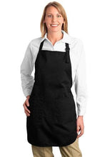 Charger l'image dans la galerie, Custom Embroidered Full-Length Apron Add Your Logo or Text - Jittybo's Custom Clothing & Embroidery
