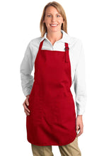 Charger l'image dans la galerie, Custom Embroidered Full-Length Apron Add Your Logo or Text - Jittybo's Custom Clothing & Embroidery