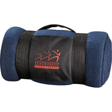 Charger l'image dans la galerie, Custom Fleece Blanket with Carrying Strap Add Your Logo or Text - Jittybo's Custom Clothing & Embroidery