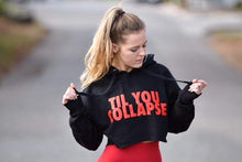 Charger l'image dans la galerie, Custom Embroidered Womens Bella+Canvas Cropped Fleece Hoodie ADD your text or logo - Jittybo's Custom Clothing & Embroidery