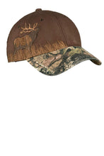 Load image into Gallery viewer, CUSTOM Embroidered Camouflage Cap / Hunting Cap / Embroidered Camo Hat / Custom Hunting Hat / Personalized Cap / Elk Custom Hat / Monogram - Jittybo's Custom Clothing & Embroidery
