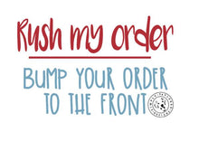 画像をギャラリービューアに読み込む, Rush My Order or Express Shipping - Jittybo's Custom Clothing & Embroidery