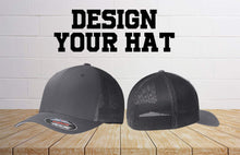 Charger l'image dans la galerie, Custom Embroidered FlexFit Trucker Hat / Personalized Trucker Hat Add Your Logo or Text - Jittybo's Custom Clothing & Embroidery