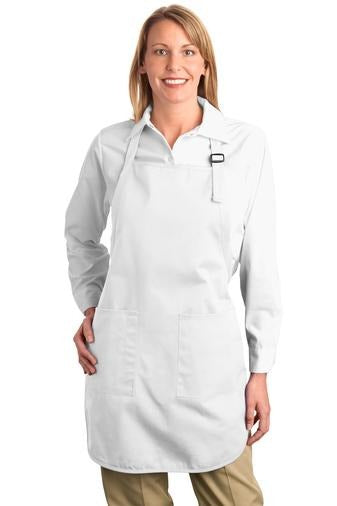 Custom Embroidered Full-Length Apron Add Your Logo or Text - Jittybo's Custom Clothing & Embroidery