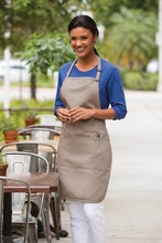 Lade das Bild in den Galerie-Viewer, Custom Embroidered Full-Length Apron with Stain Release Add Your Logo or Text - Jittybo&#39;s Custom Clothing &amp; Embroidery
