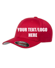 Lade das Bild in den Galerie-Viewer, Custom Flexfit / Flex Fit 6277 Curved Bill / Personalized Embroidery / Your Custom Hat / Flexfit Baseball Caps / Embroidered Hats / Custom - Jittybo&#39;s Custom Clothing &amp; Embroidery

