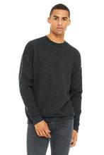 Lade das Bild in den Galerie-Viewer, Custom Printed Bella+Canvas Unisex Sponge Fleece Drop Shoulder Sweatshirt - Jittybo&#39;s Custom Clothing &amp; Embroidery
