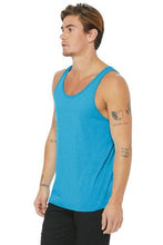 Lade das Bild in den Galerie-Viewer, Custom Printed Unisex Jersey Tank / Custom Tank / Men&#39;s Custom Muscle Shirt / Custom Men&#39;s Clothing / Create Your Own Tank Top / Men&#39;s tee - Jittybo&#39;s Custom Clothing &amp; Embroidery
