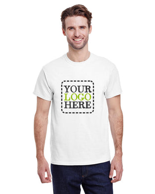 CUSTOM PRINTED HEAVY COTTON T-SHIRT - Jittybo's Custom Clothing & Embroidery