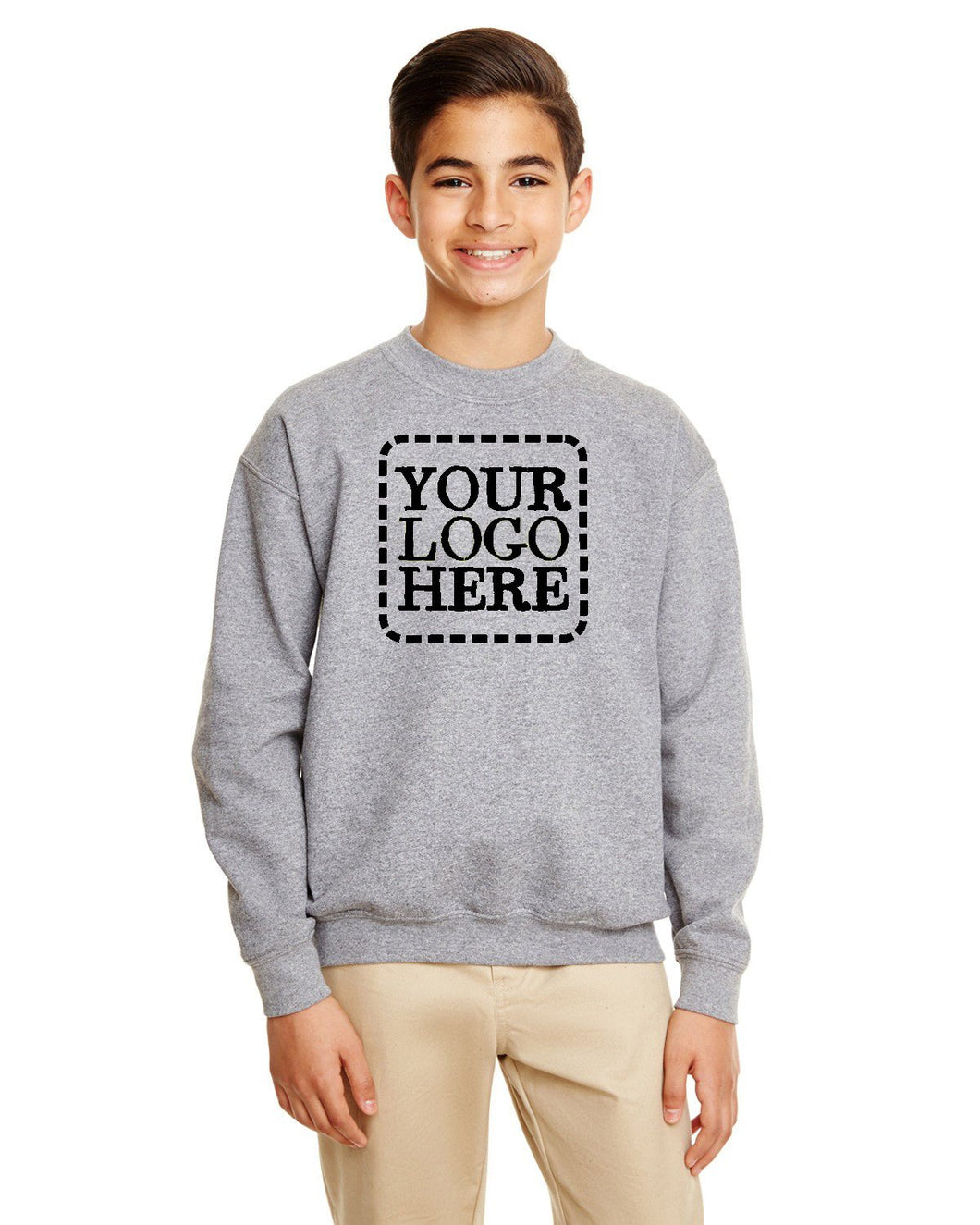 Custom Childrens SWEATER Add Your Logo or Text - Jittybo's Custom Clothing & Embroidery