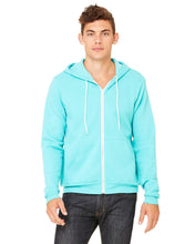 Lade das Bild in den Galerie-Viewer, Custom Embroidered Printed Bella+Canvas Zip-Up Hoodies  Add Your Logo or Text - Jittybo&#39;s Custom Clothing &amp; Embroidery
