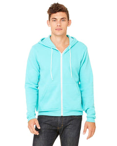 Custom Embroidered Printed Bella+Canvas Zip-Up Hoodies  Add Your Logo or Text - Jittybo's Custom Clothing & Embroidery