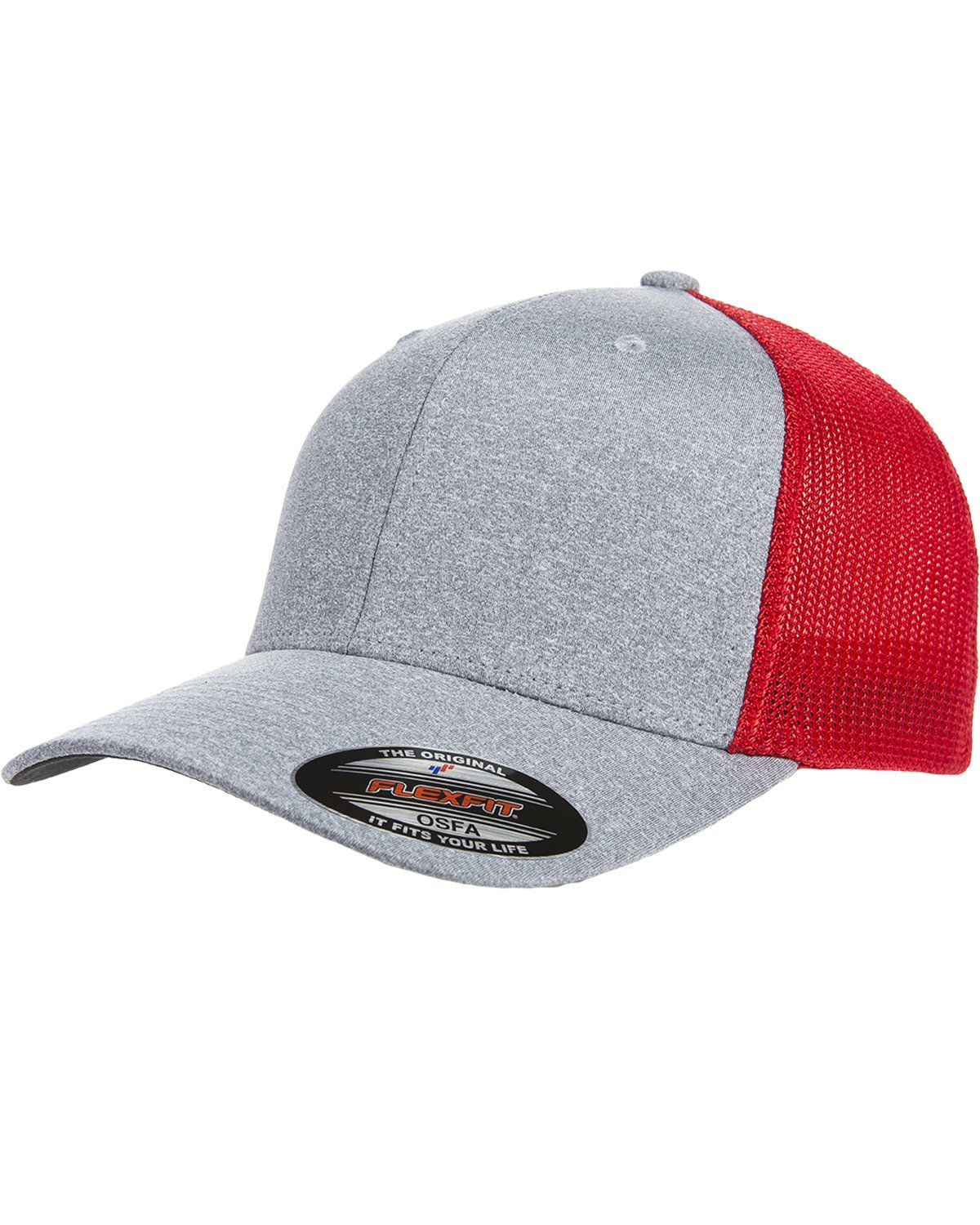 Flexfit Trucker Poly Mélange Stretch Mesh Cap – Jittybo's Custom Clothing &  Embroidery