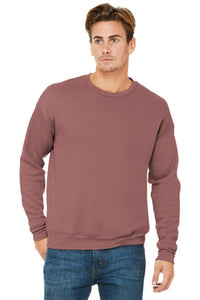 Custom Printed Bella+Canvas Unisex Sponge Fleece Drop Shoulder Sweatshirt - Jittybo's Custom Clothing & Embroidery