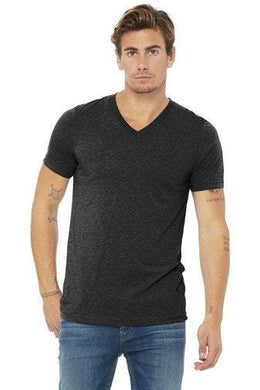 Custom Printed Bella+Canvas Unisex Triblend Short Sleeve V-Neck Tee/ Men's Gift/ Father's Day Gift/Custom Gift/Custom logo/Custom Embroidery - Jittybo's Custom Clothing & Embroidery