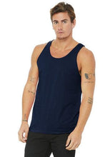 Lade das Bild in den Galerie-Viewer, Custom Printed Unisex Jersey Tank / Custom Tank / Men&#39;s Custom Muscle Shirt / Custom Men&#39;s Clothing / Create Your Own Tank Top / Men&#39;s tee - Jittybo&#39;s Custom Clothing &amp; Embroidery
