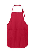 Lade das Bild in den Galerie-Viewer, Custom Embroidered Full-Length Apron with Stain Release Add Your Logo or Text - Jittybo&#39;s Custom Clothing &amp; Embroidery

