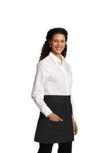 Lade das Bild in den Galerie-Viewer, Custom Personalized Easy Care Half Bistro Apron with Stain Release - Jittybo&#39;s Custom Clothing &amp; Embroidery
