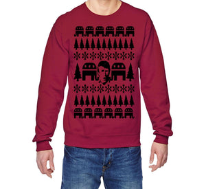 Merry Christmas Ugly Sweater (Trump) - Jittybo's Custom Clothing & Embroidery