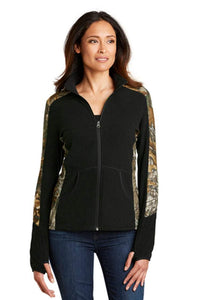 CUSTOM Embroidered Camouflage Microfleece Full-Zip Jacket - Jittybo's Custom Clothing & Embroidery