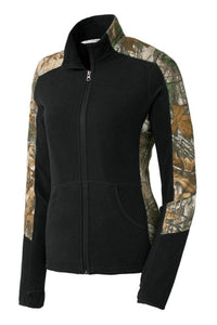CUSTOM Embroidered Camouflage Microfleece Full-Zip Jacket - Jittybo's Custom Clothing & Embroidery