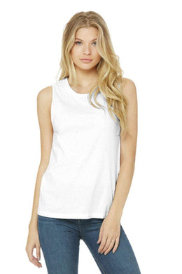 Custom Printed  Women’s Jersey Muscle Tank / Woman's Workout Clothing Add Your Logo - Jittybo's Custom Clothing & Embroidery