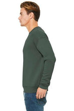 Lade das Bild in den Galerie-Viewer, Custom Printed Bella+Canvas Unisex Sponge Fleece Drop Shoulder Sweatshirt - Jittybo&#39;s Custom Clothing &amp; Embroidery
